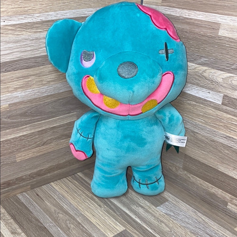 Deddy bears zombie plush bear Halloween Plush Teal Bear Toy spooky scary bears - Picture 8 of 8